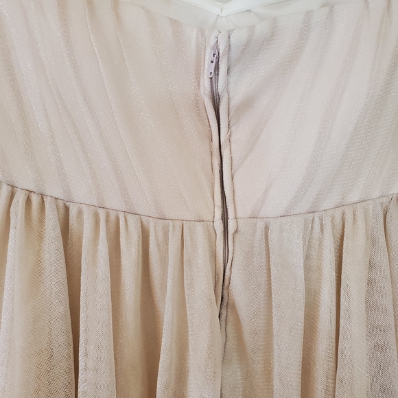 NWOT! Torrid Special Event Bejeweled Mesh Strapless Dress! Size 16. - Picture 6 of 11